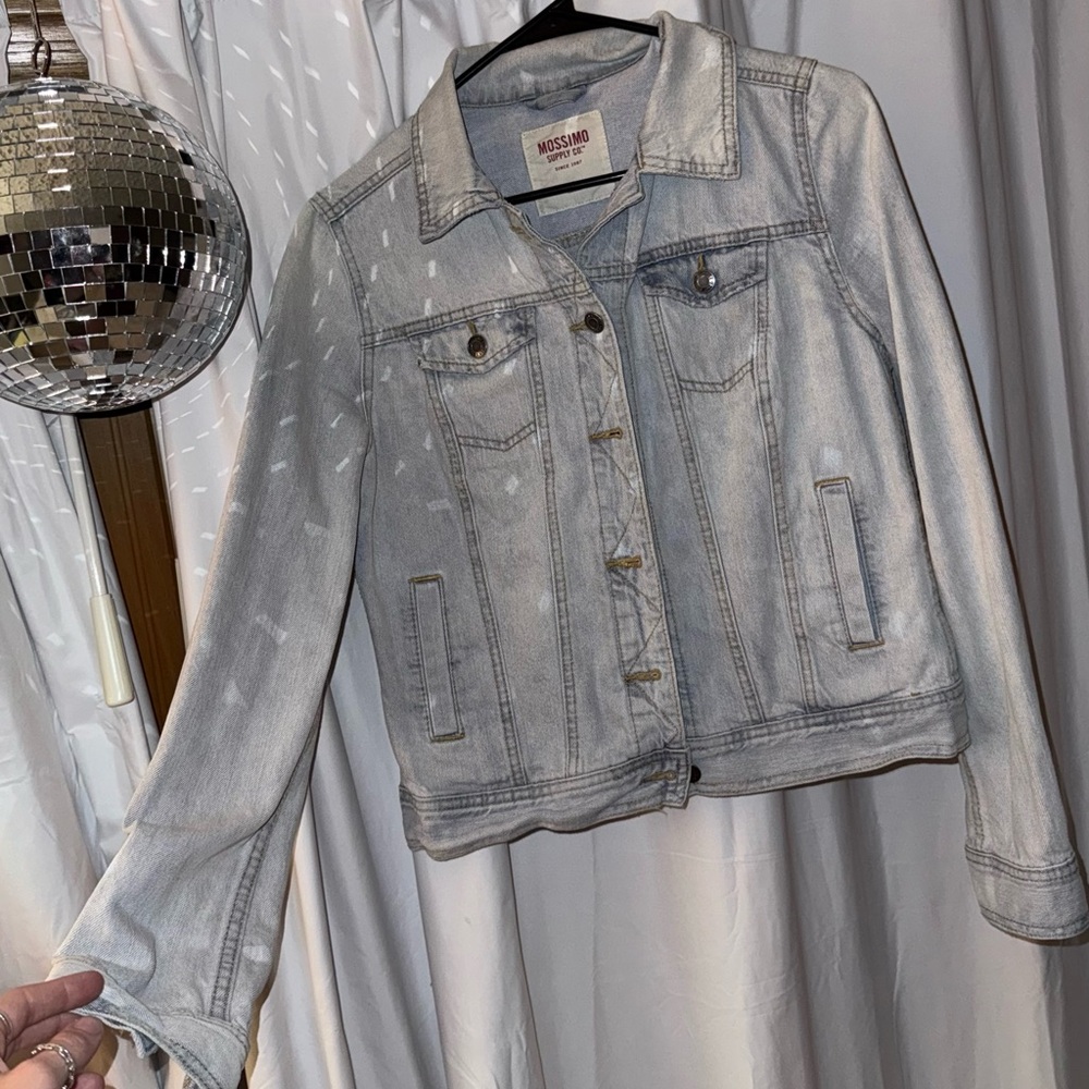 pale blue MOSSIMO SUPPLY CO. classic jean jacket